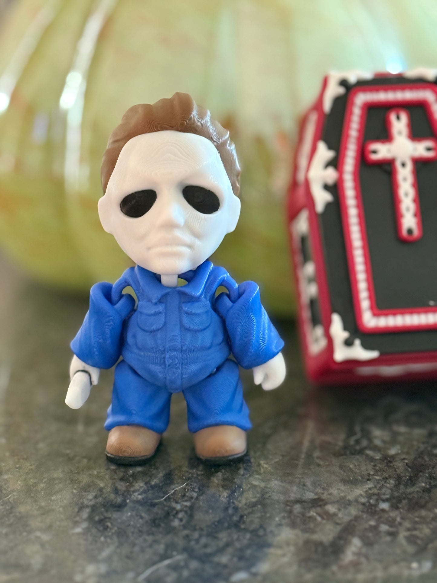 3D Printed Horror Coffin Collection – Choose Your Favorite Horror Icon