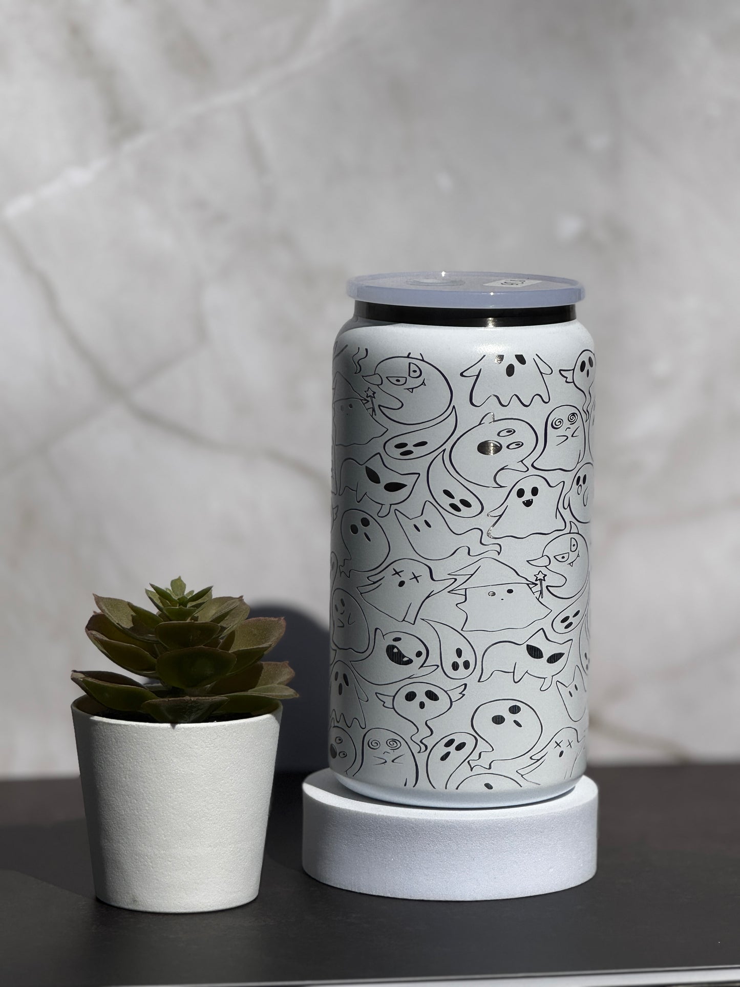 Custom 16oz Stainless Steel Beer Can Tumbler – Personalized Insulated Cup, Custom Drinkware Gift