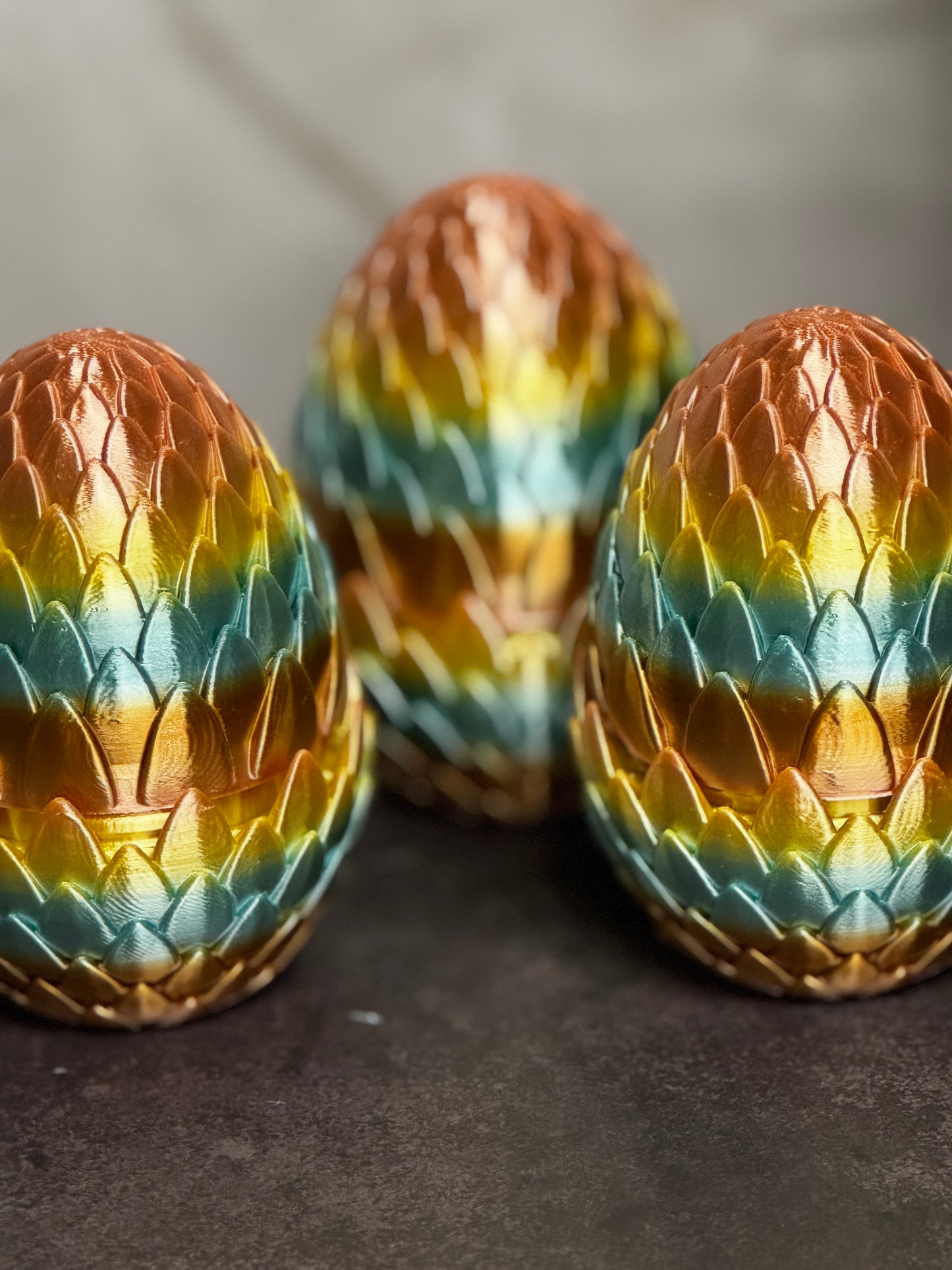 Mystery Dragon Egg – 3D Printed Fantasy Egg with 1–3 Surprise Dragons Inside, Collectible Creature Gift