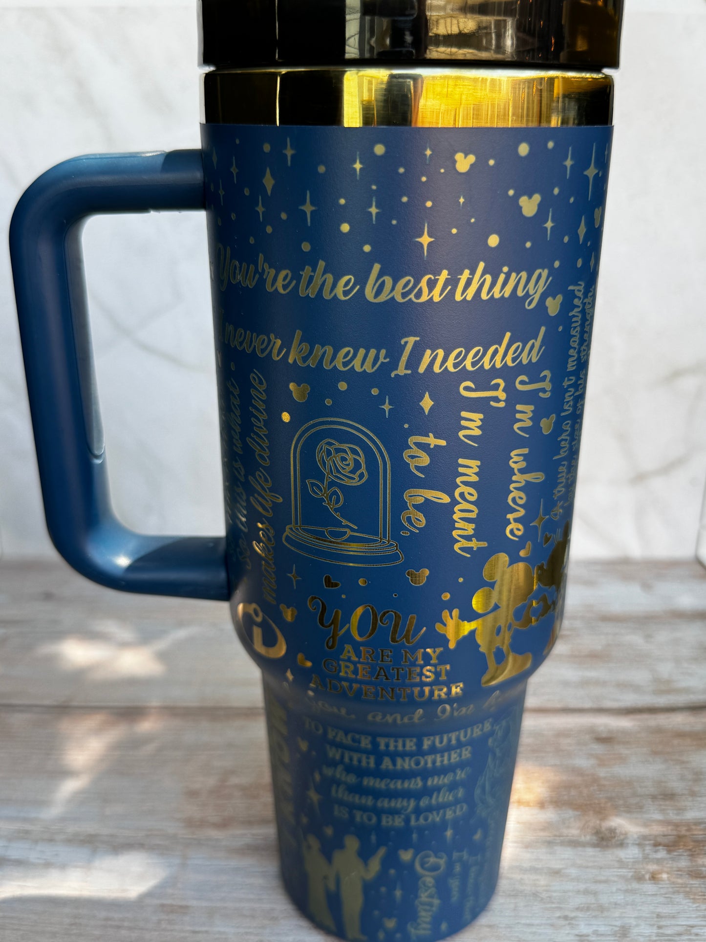 Couples Love Quote Tumbler – Insulated Stainless Steel Travel Cup (40oz, 30oz, 20oz, 16oz)