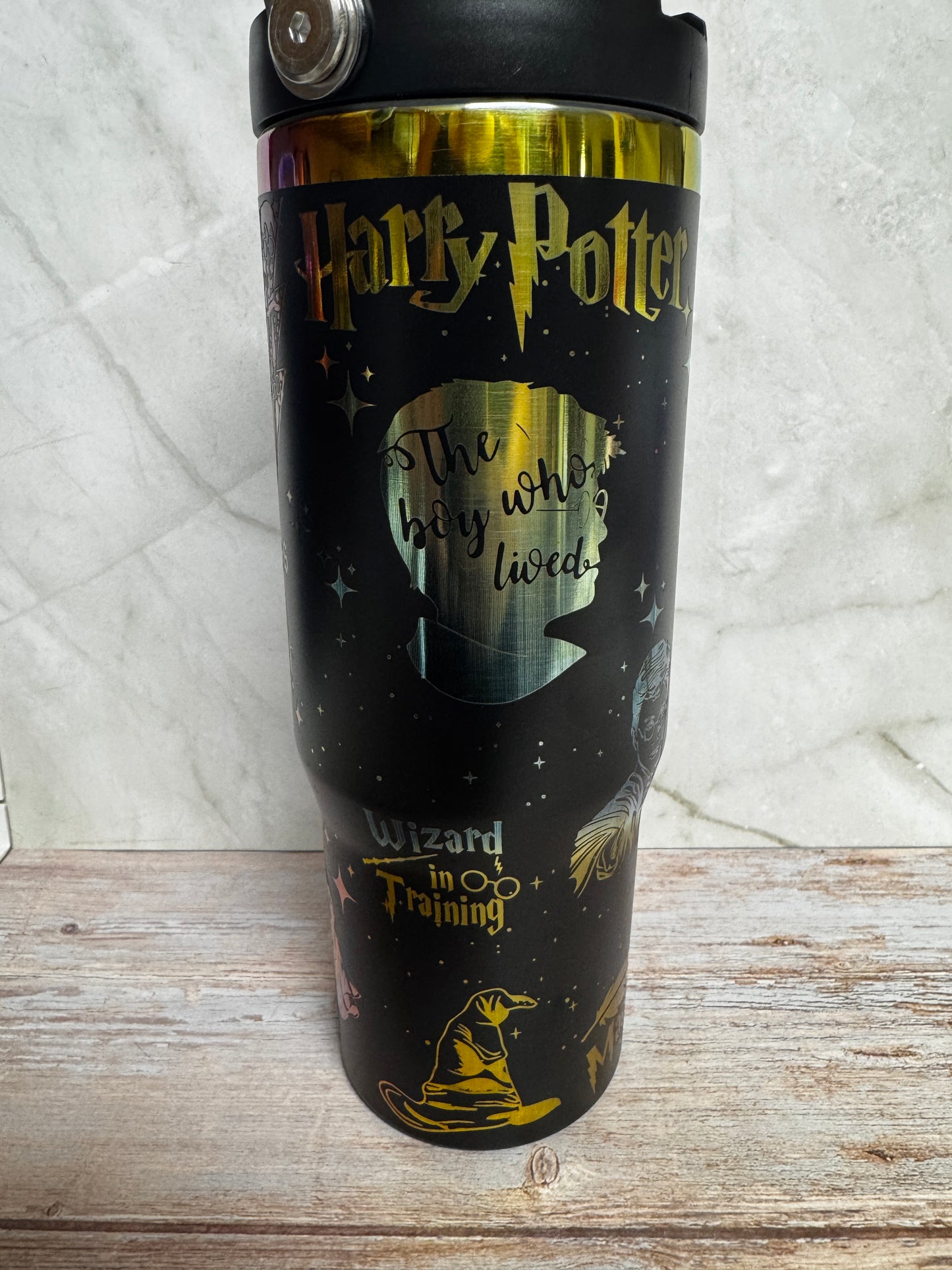 30 oz Magical HP Tumbler – Laser Engraved Stainless Steel | Dishwasher Safe