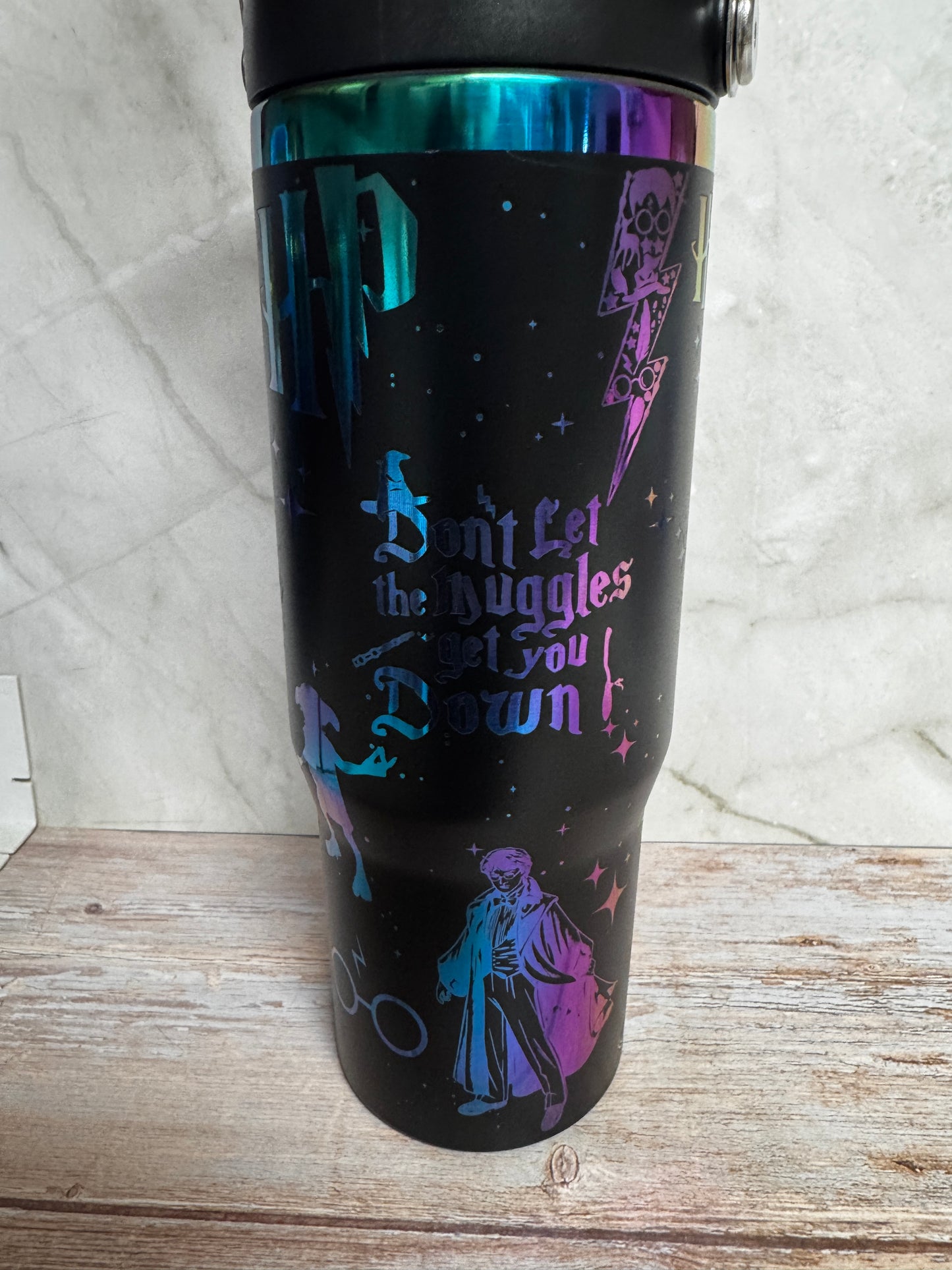 30 oz Magical HP Tumbler – Laser Engraved Stainless Steel | Dishwasher Safe