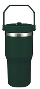 Custom 20oz Sport Top Tumbler | Personalized Laser Engraved Bottle With Built-In Straw