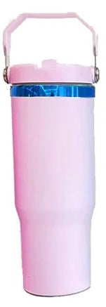 Custom 30oz Flip Top Tumbler | Personalized Laser Engraved Sports Lid Cup