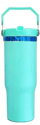 Custom 30oz Flip Top Tumbler | Personalized Laser Engraved Sports Lid Cup