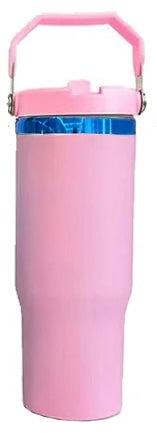 Custom 30oz Flip Top Tumbler | Personalized Laser Engraved Sports Lid Cup