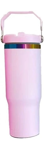 Custom 30oz Flip Top Tumbler | Personalized Laser Engraved Sports Lid Cup