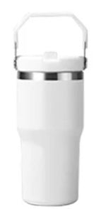 Custom 30oz Flip Top Tumbler | Personalized Laser Engraved Sports Lid Cup