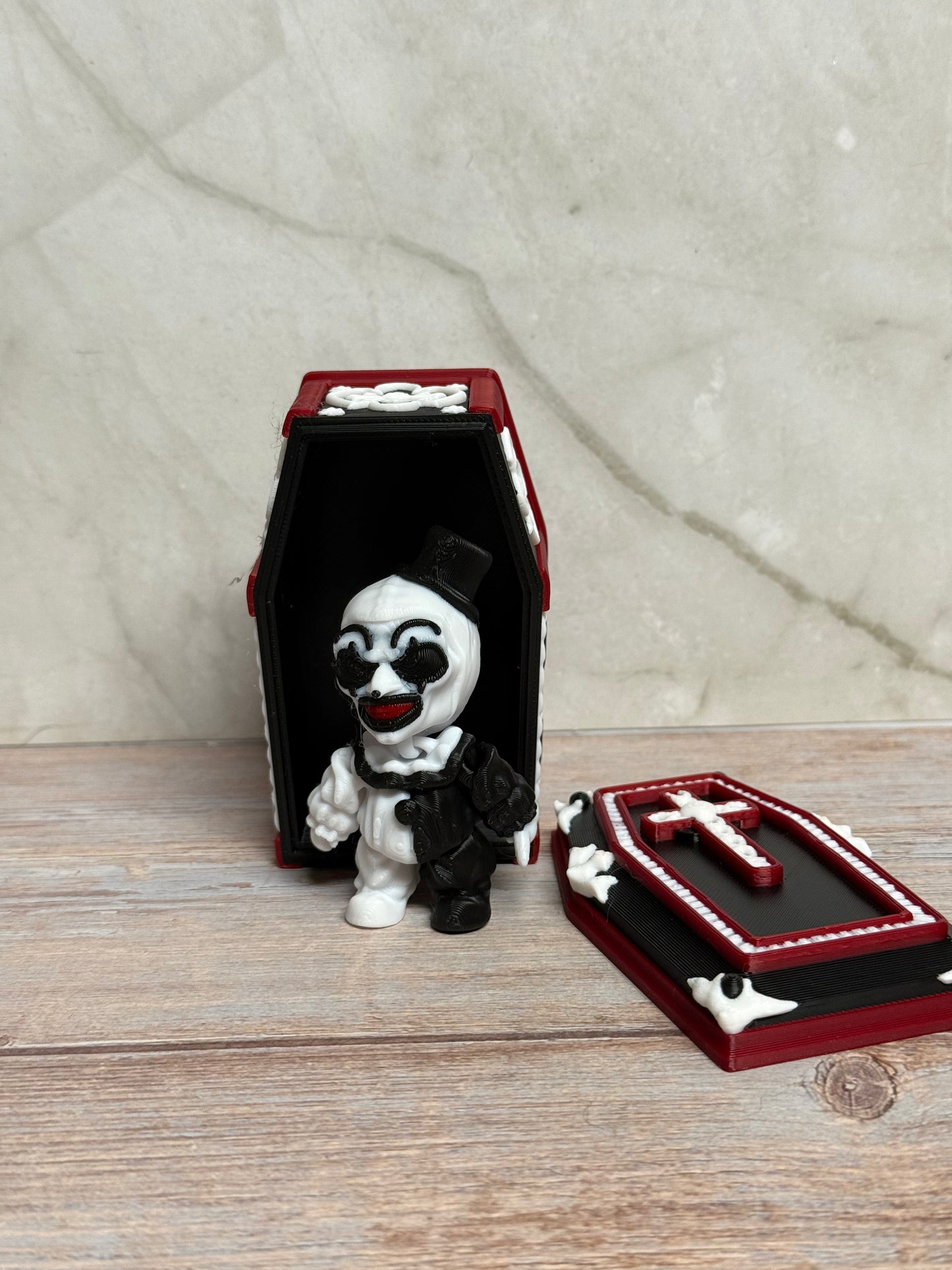 3D Printed Horror Coffin Collection – Choose Your Favorite Horror Icon
