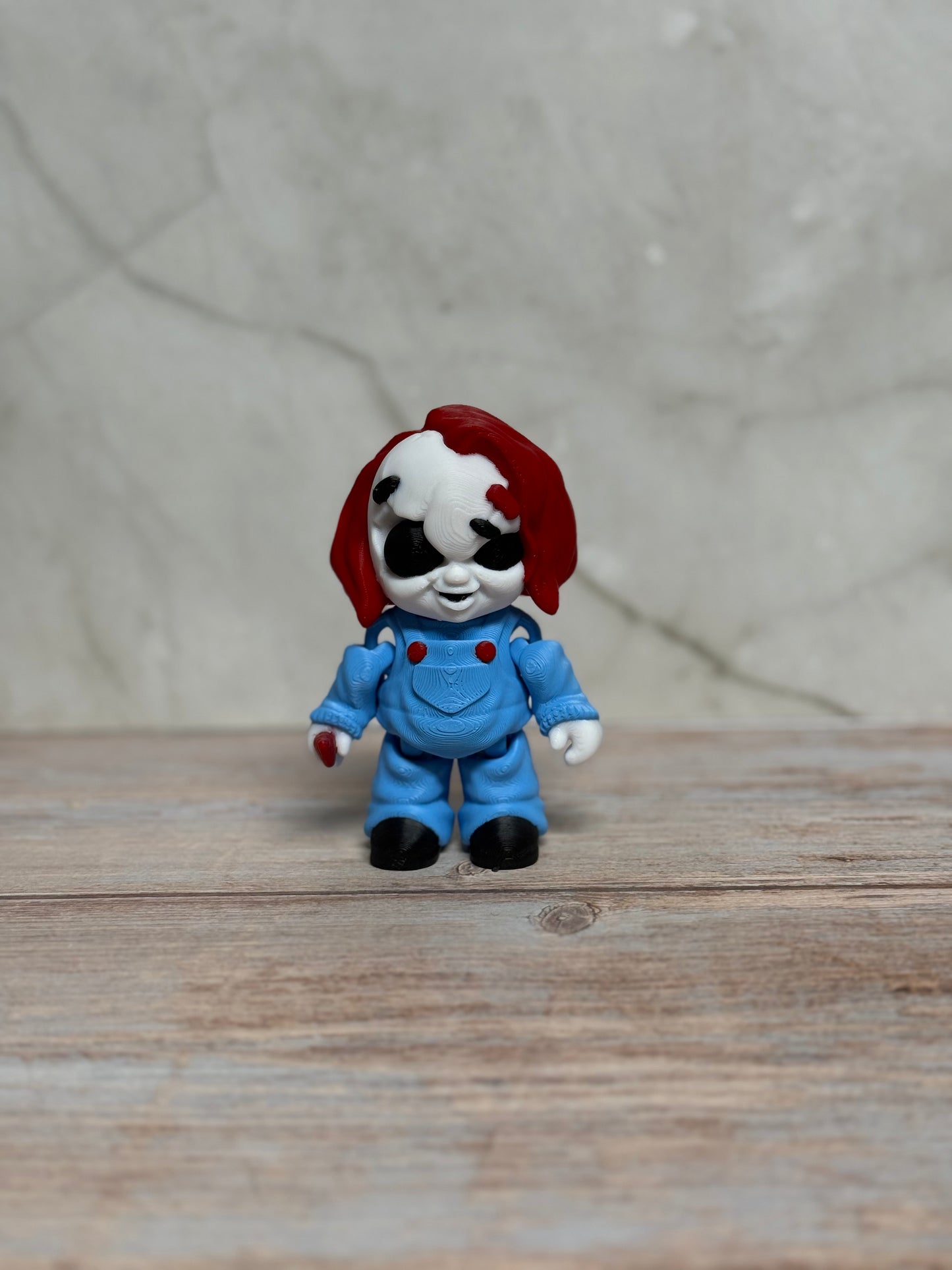 Chucky-Inspired Mini Figure
