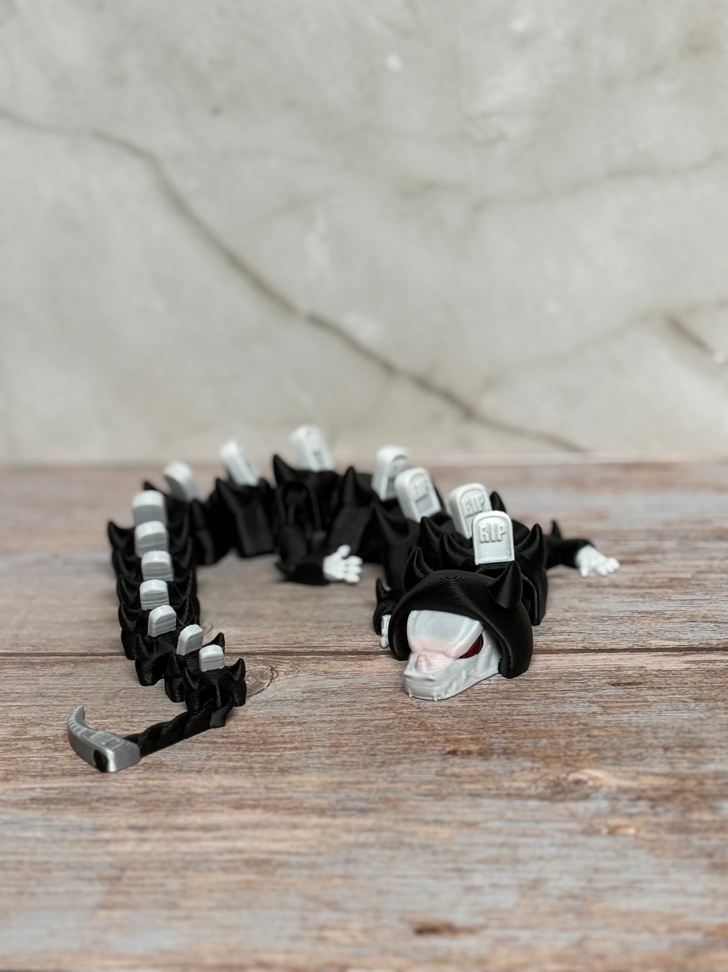 Graveyard Dragon – RIP Tombstone Halloween Collectible