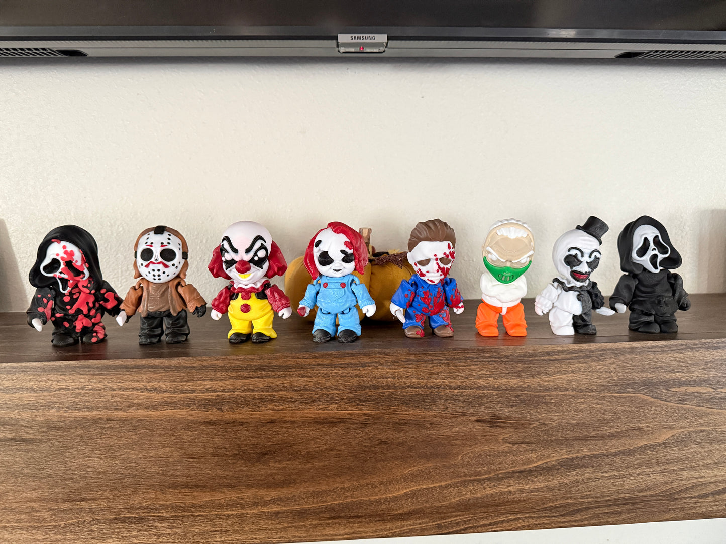 Ghostface Inspired Mini Figure
