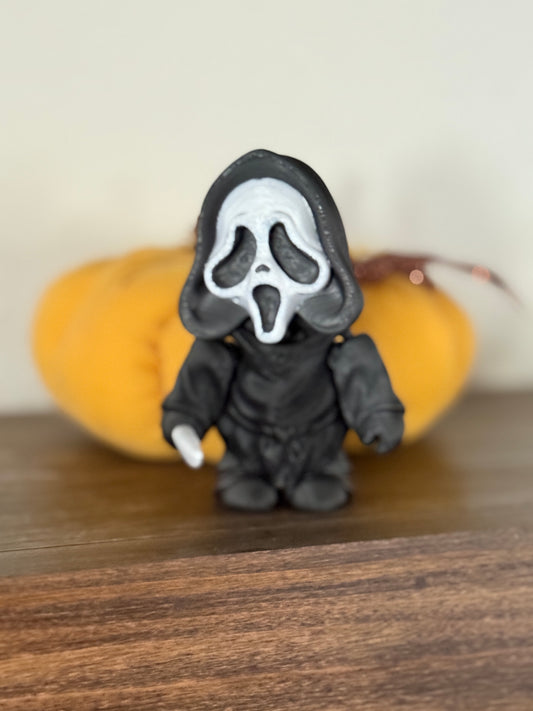 Ghostface Inspired Mini Figure