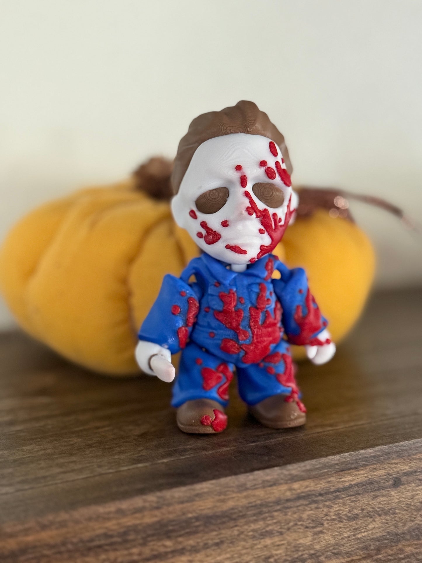 Michael Myers Bloody Mini Figure – Halloween Horror Collectible
