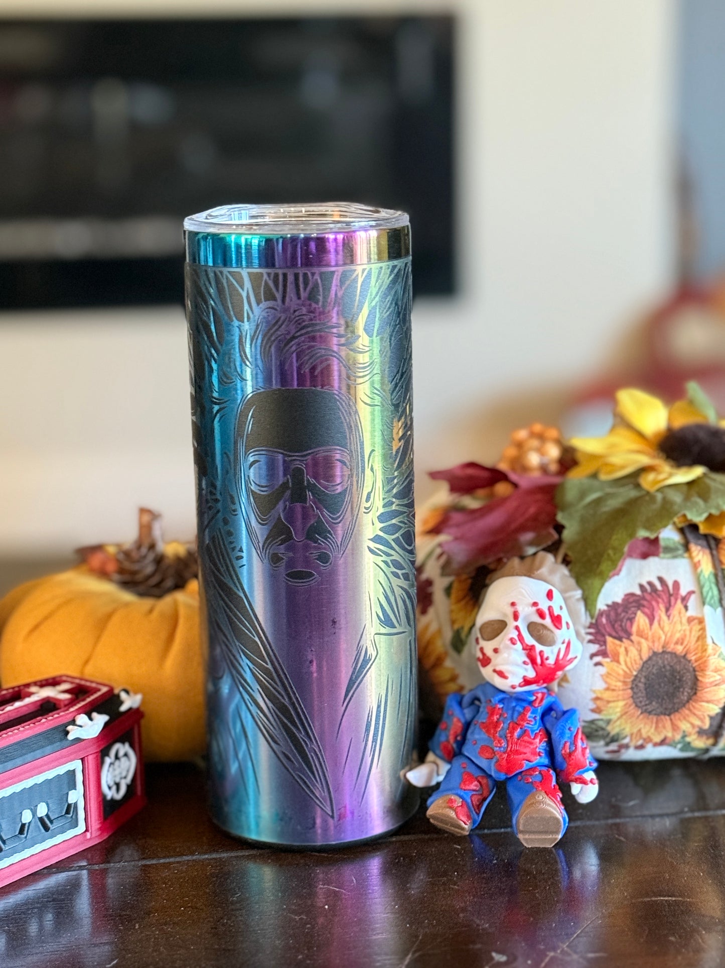 Michael Myers Bloody Mini Figure – Halloween Horror Collectible