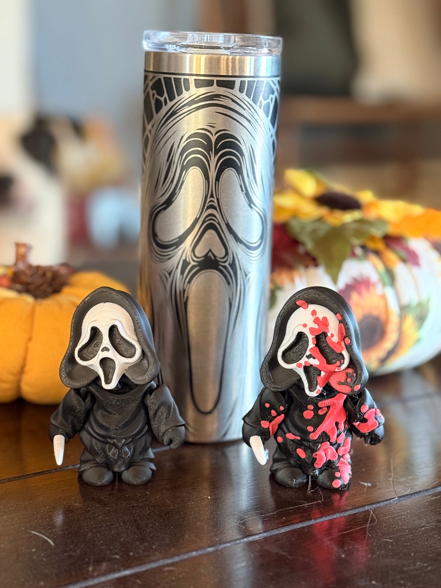 Ghostface Inspired Mini Figure