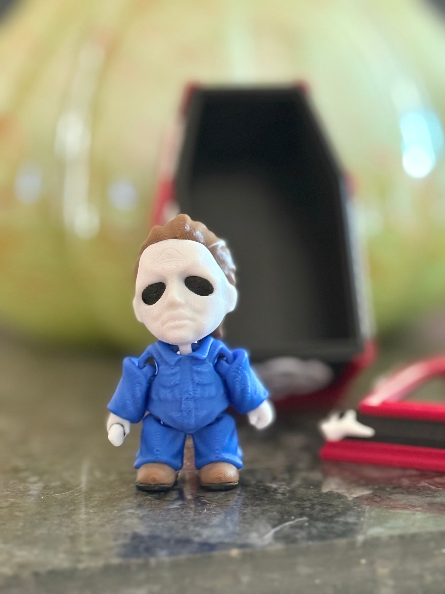 3D Printed Horror Coffin Collection – Choose Your Favorite Horror Icon