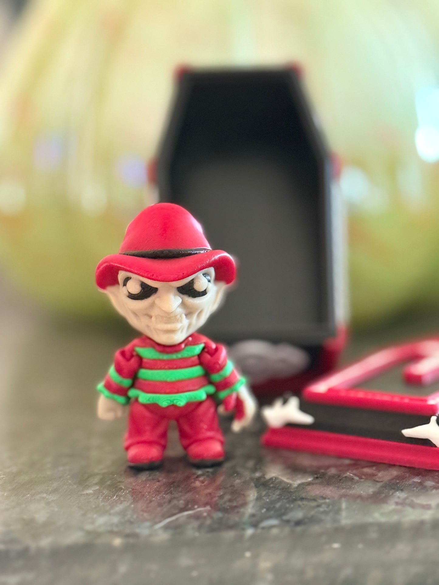 3D Printed Horror Coffin Collection – Choose Your Favorite Horror Icon