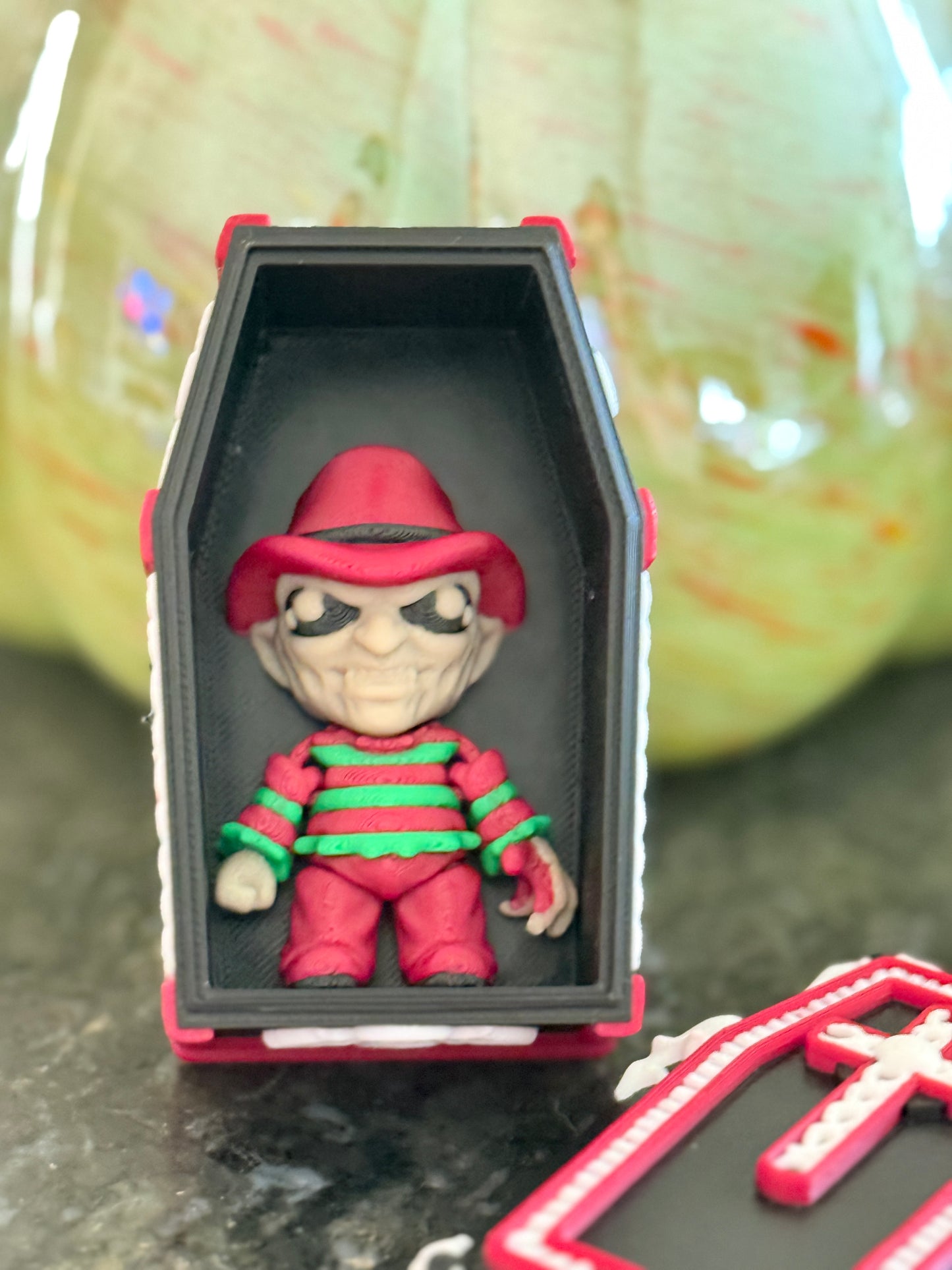 3D Printed Horror Coffin Collection – Choose Your Favorite Horror Icon