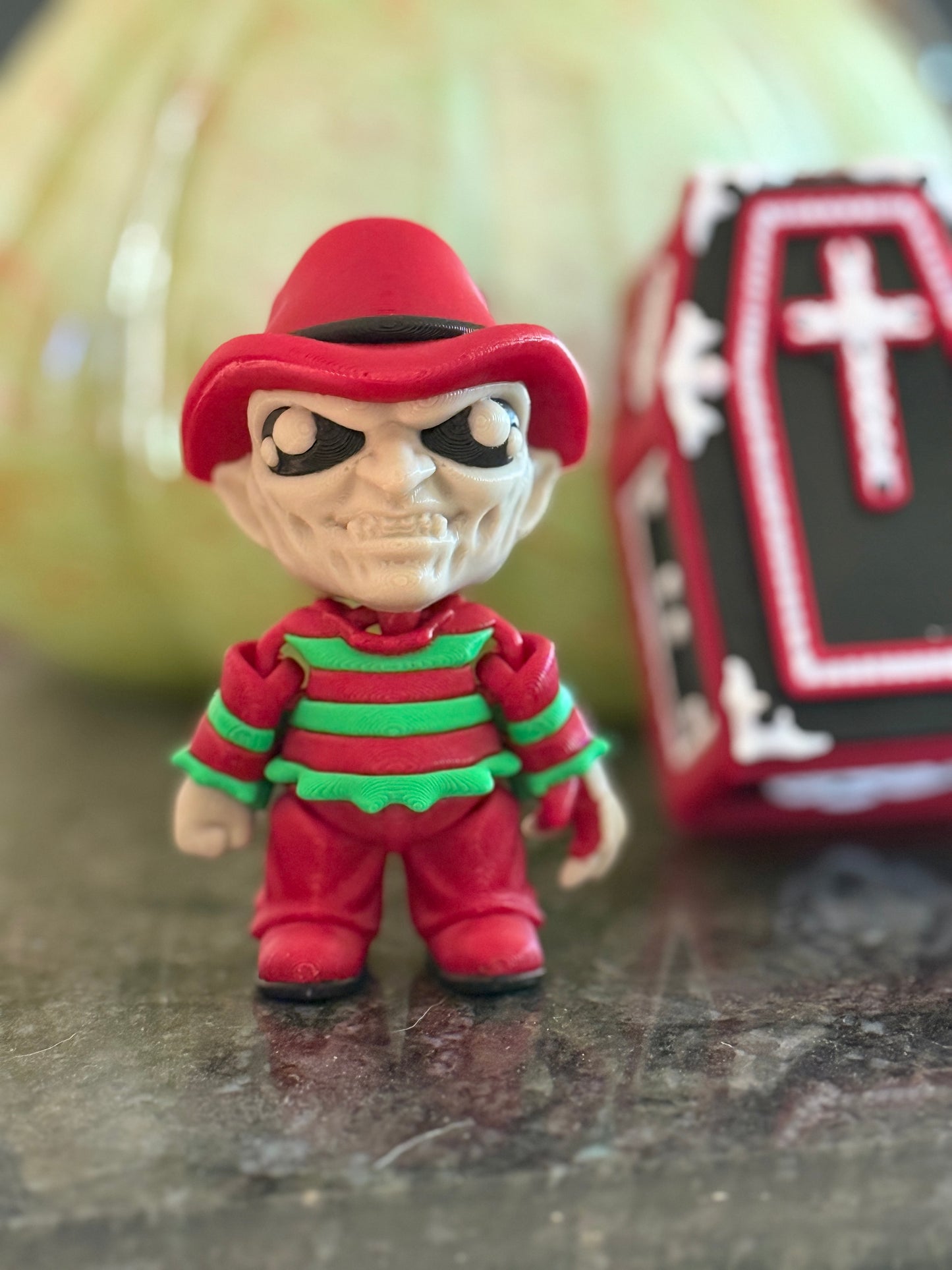 3D Printed Horror Coffin Collection – Choose Your Favorite Horror Icon