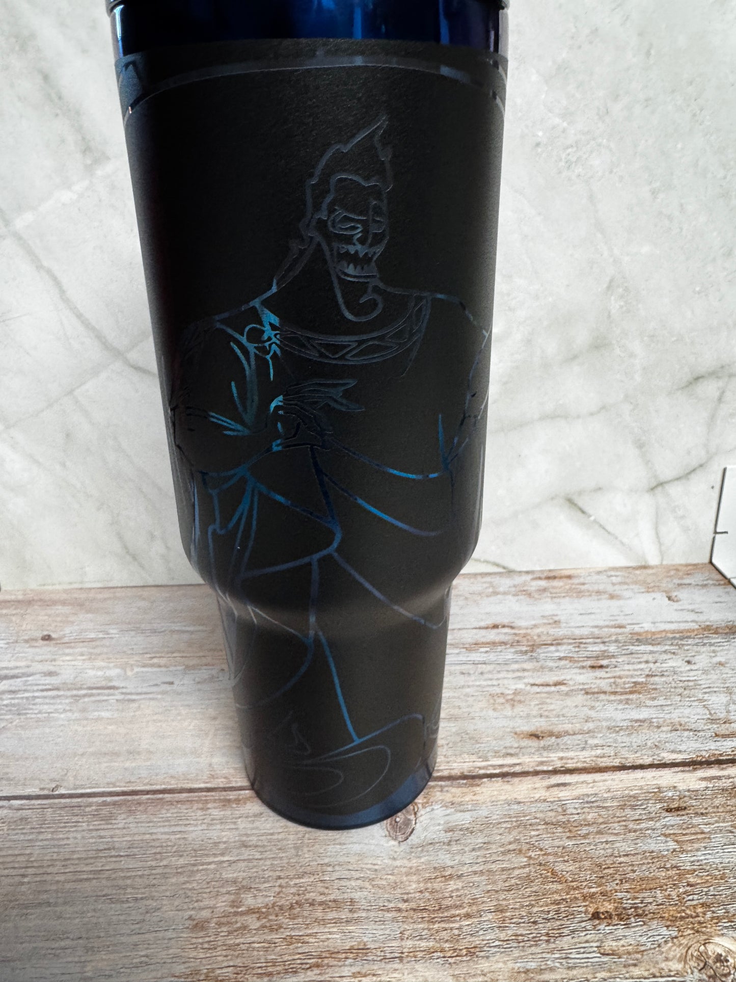Hades Inspired Laser Engraved Tumbler | Stainless Steel Drinkware (16oz, 20oz, 30oz, 40oz)
