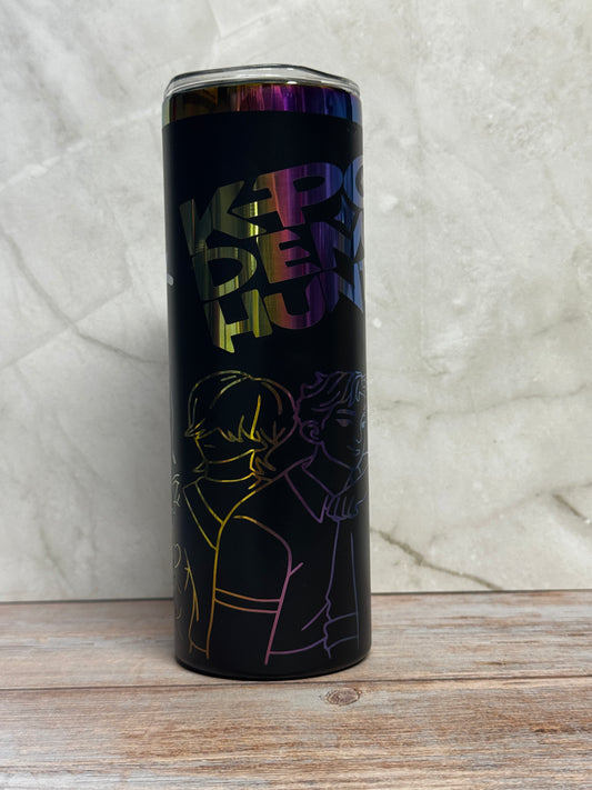 K-Pop Demon Hunters Tumbler, Saja Boy 20oz & 30oz Stainless Steel  Tumbler