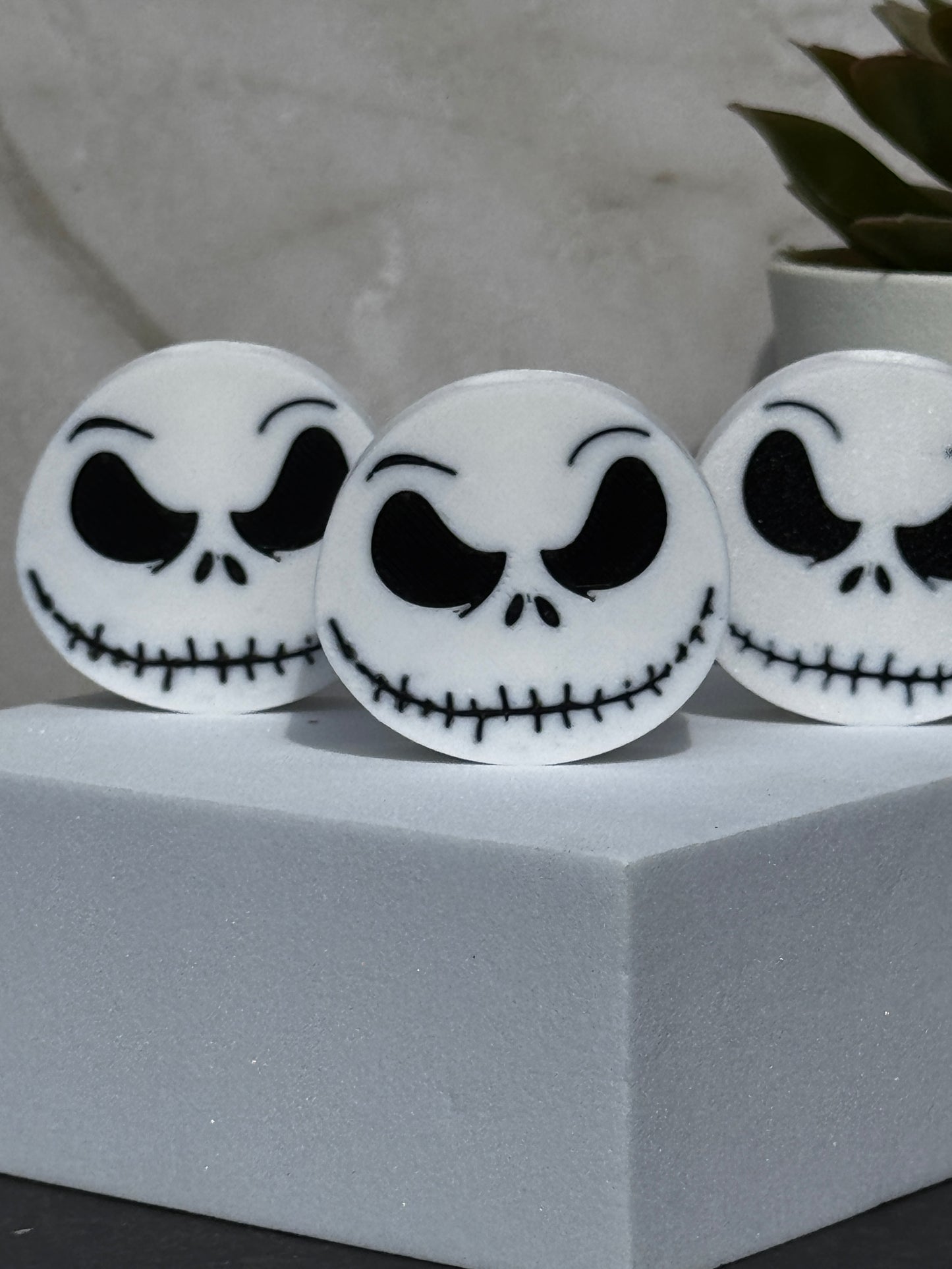 Skeleton Head 3D Printed Straw Topper – Spooky & Fun Cup Accessory
