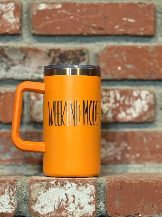 20oz Laser Engraved Stainless Steel Coffee Mug | Funny Coffee Sayings