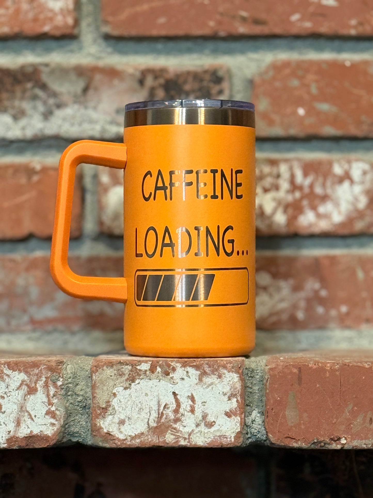 20oz Laser Engraved Stainless Steel Coffee Mug | Funny Coffee Sayings