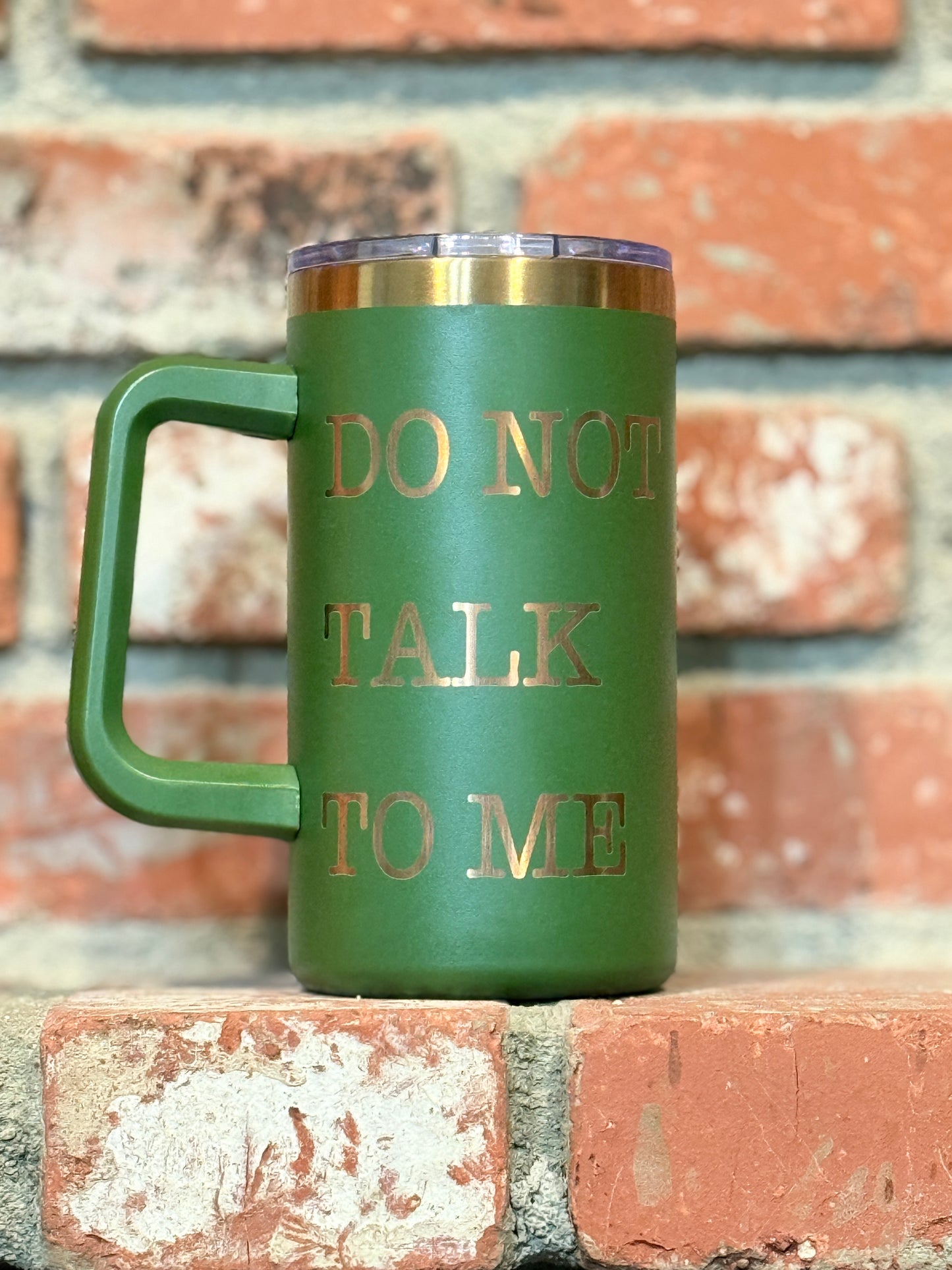 20oz Laser Engraved Stainless Steel Coffee Mug | Funny Coffee Sayings