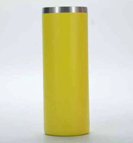 Custom 20oz Straight Tumbler | Personalized Laser Engraved Stainless Cup With Lid & Straw