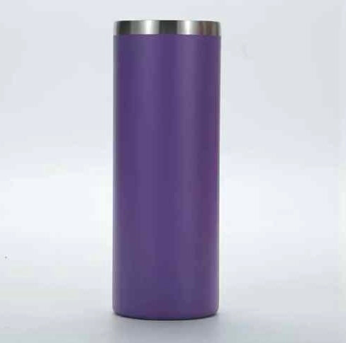 Custom 20oz Straight Tumbler | Personalized Laser Engraved Stainless Cup With Lid & Straw